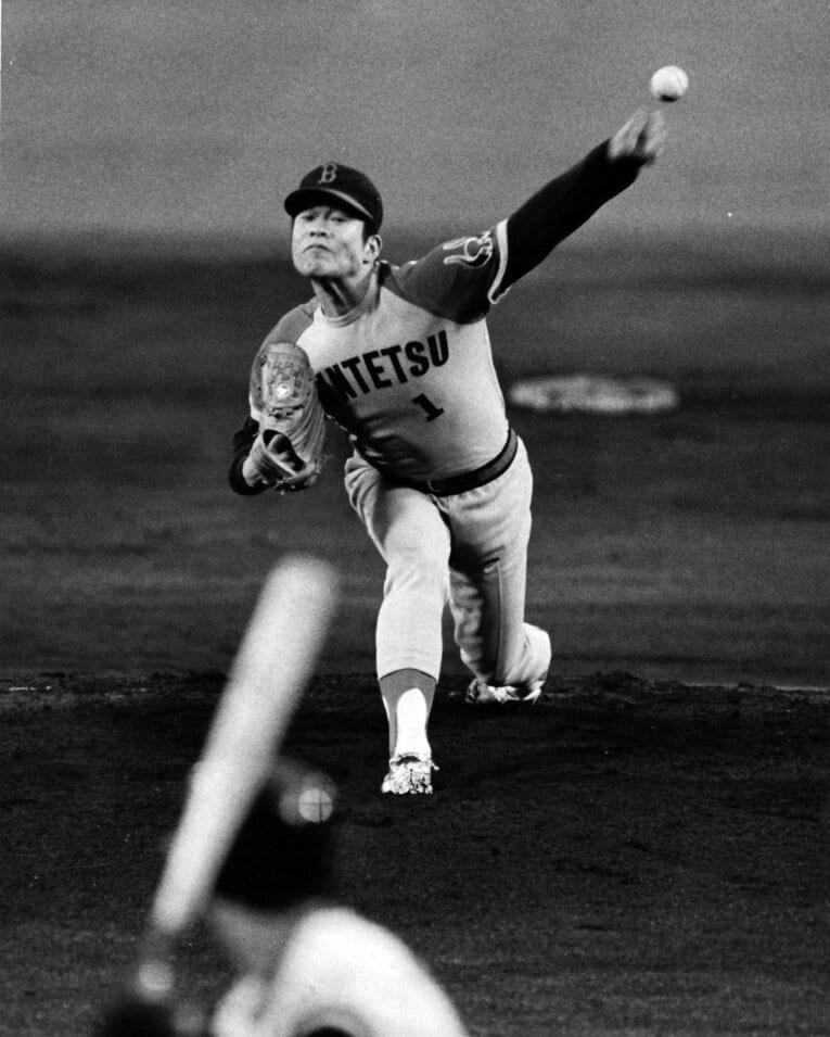 近鉄一筋20年のミスターバファローズ、歴代4位の通算317勝をあげた鈴木啓示　©︎Sankei Shimbun