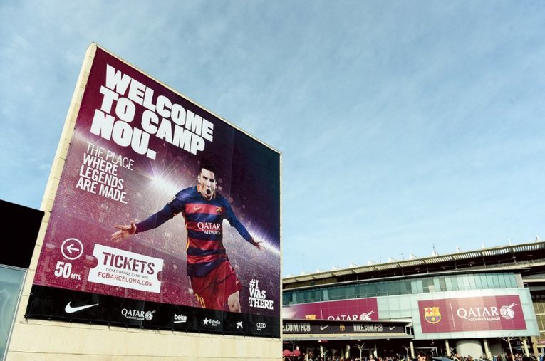 ラポルタ新会長によれば、バルセロナの負債総額は13億5000万ユーロ（約1750億円）にも及ぶという。メッシの放出は財務改善につながるのだろうか ／ photograph by L’Équipe