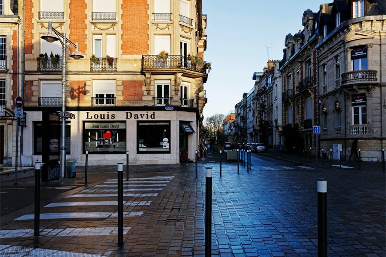 美しいランスの街並み　©Daisuke Nakashima