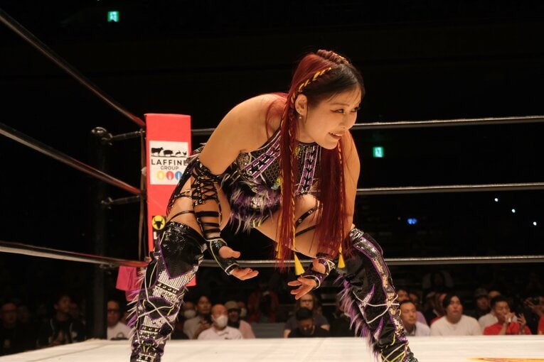 「日本スタイルも出し切った」イヨ・スカイが“WWEでは使えない大技”を…林下詩美が女子プロレス新団体で叶えた夢「今日は紫雷イオが見れた」(14)