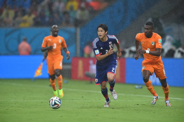 ブラジルW杯コートジボワール戦（2014年）　©︎JMPA