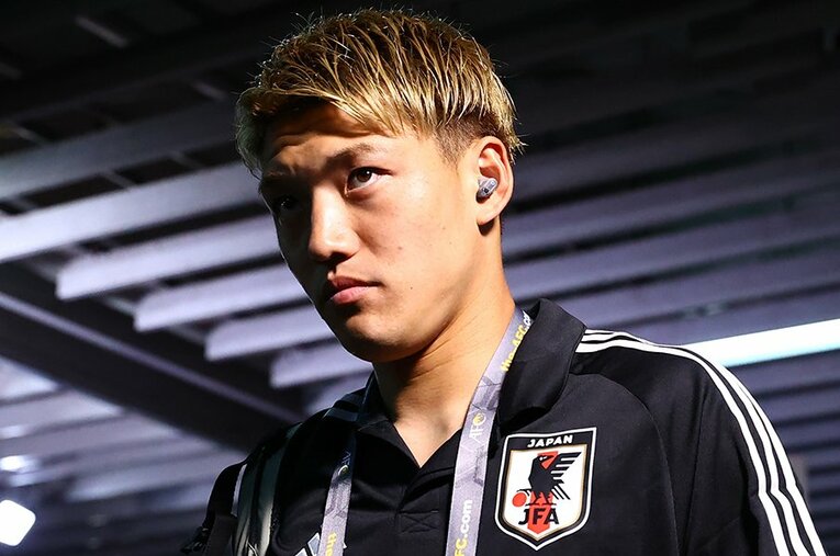 6月シリーズで新境地を見せた堂安律。26歳となった彼の貪欲さが現れたエピソードとは？ ／ photograph by JFA/AFLO