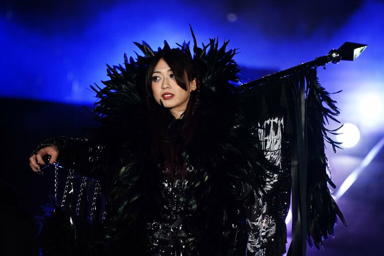 上谷沙弥の入場シーン　©Essei Hara