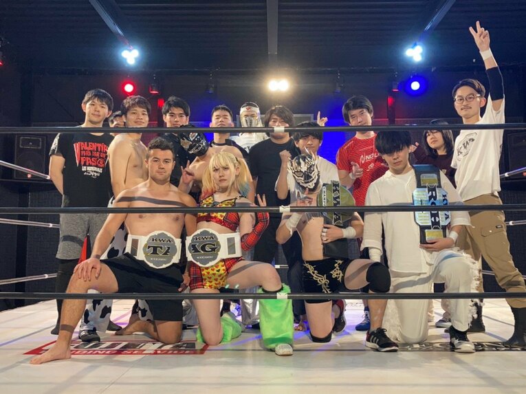 2021年7月、KWAのメンバーと　©本人提供