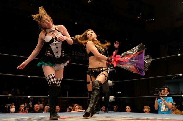 レスラー時代の沙弥