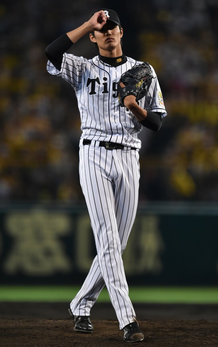 現役での最長身一軍出場選手は藤浪晋太郎。では歴代では…？©Hideki Sugiyama