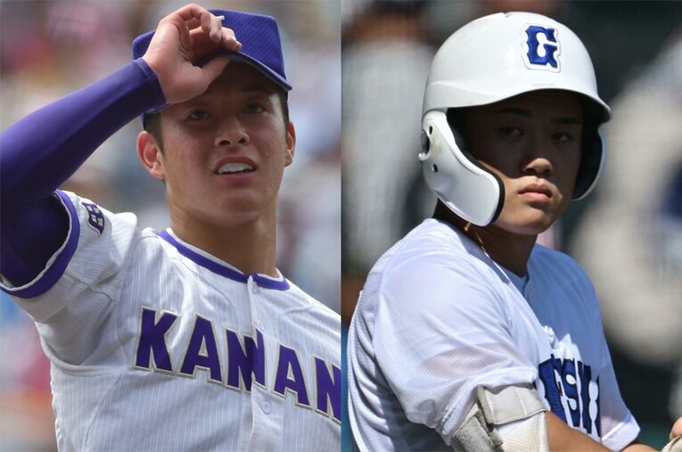 県岐阜商・横山温大が憧れた金足農・吉田輝星など「甲子園ヒーロー」はいつの時代も見る人の心を熱くする ／ photograph by Hideki Sugiyama