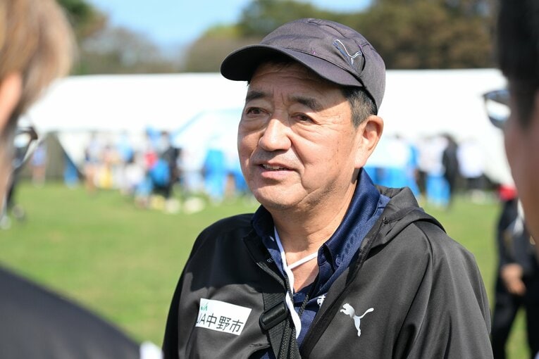 小指監督は前田を「日本最高」と言い切った　©Keiji Ishikawa