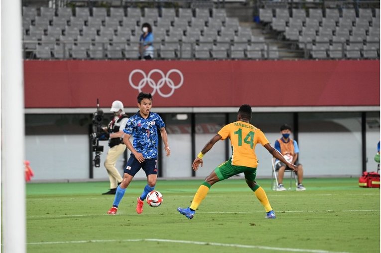 久保の先制ゴール©Asami Enomoto/JMPA