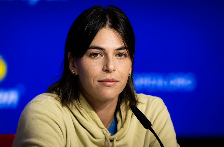 試合後、心中を語ったトムヤノビッチ　©Getty Images