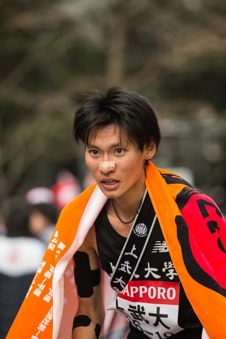 佐藤史弥（上武大）　第93回箱根駅伝 ／ photograph by Nanae Suzuki