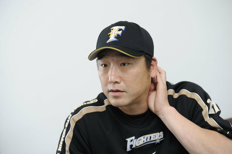 日本ハム現役時代の中嶋監督　©︎BUNGEI SHUNJU
