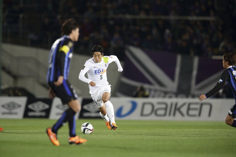 サンフレッチェ広島時代（2015年）　©︎Kiichi Matsumoto