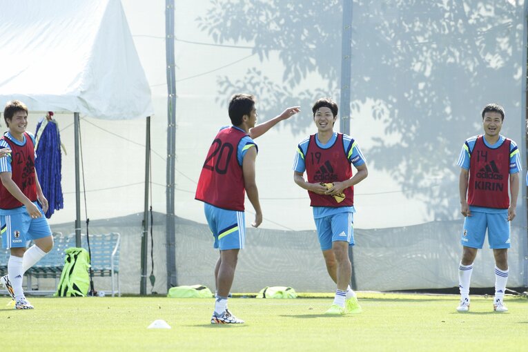 2014年日本代表キャンプ　©Atsushi Hashimoto