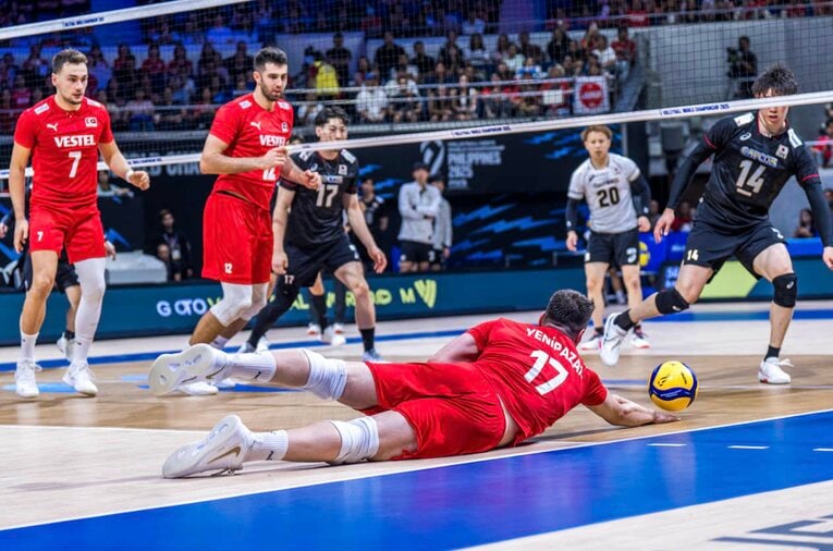 バレーボール世界選手権・トルコ戦　©︎Volleyball World