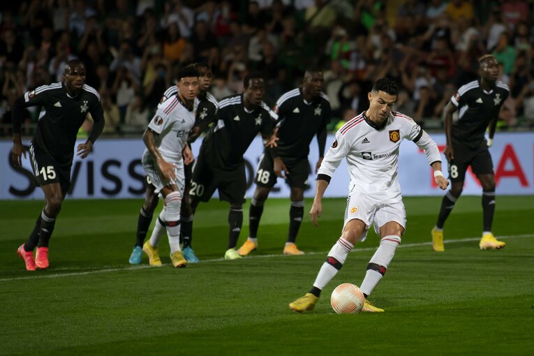 PKで今季初得点のC・ロナウド　©Getty Images