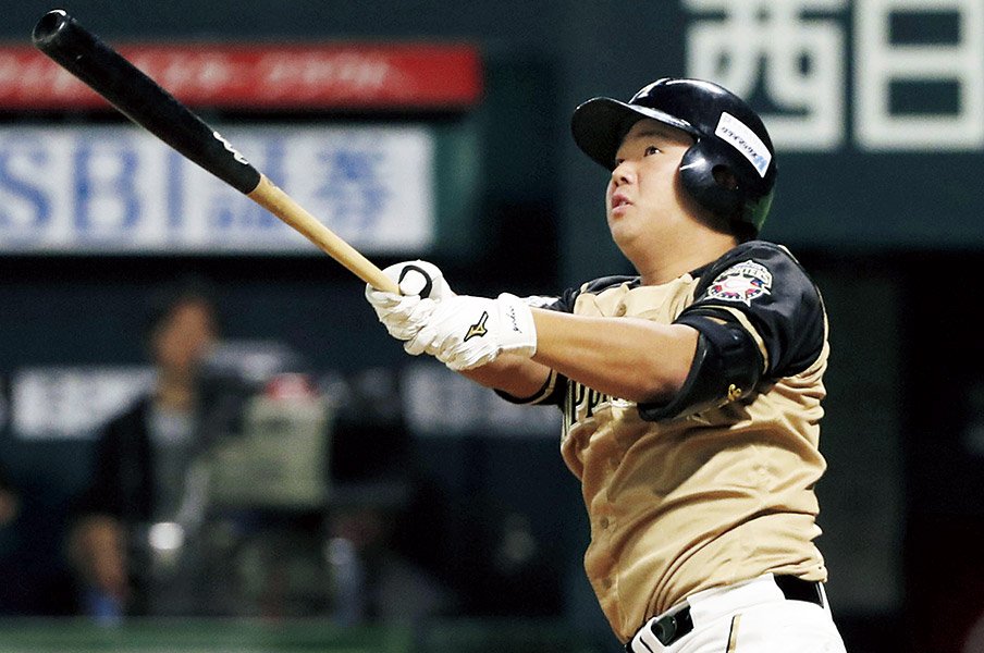 CS敗退も2戦連発で存在感。開花目前の「おにぎりくん」。~日本ハムに現れた大砲、横尾俊建~<Number Web> photograph by KYODO