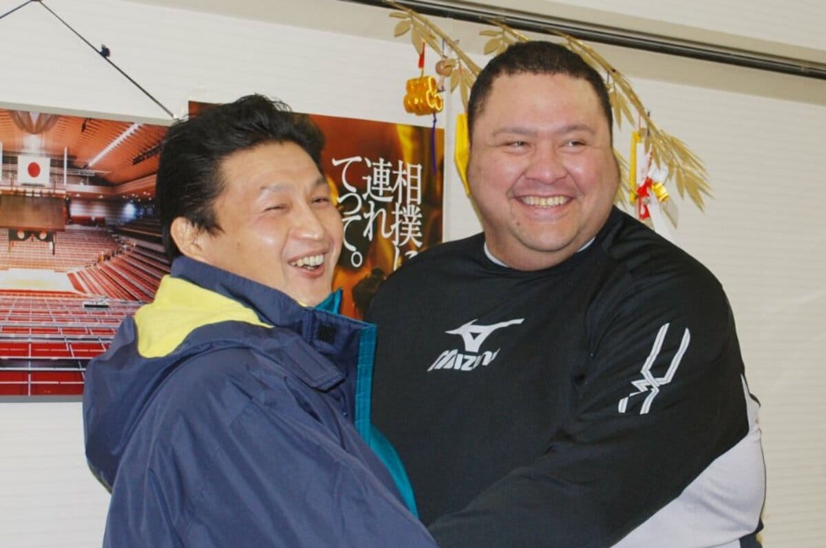 1993 or 1994頃　カネボウ・ゴールドカード　大相撲　横綱　曙太郎 1993 or 1994頃 カネボウ・ゴールドカード 大相撲 横綱 曙太郎