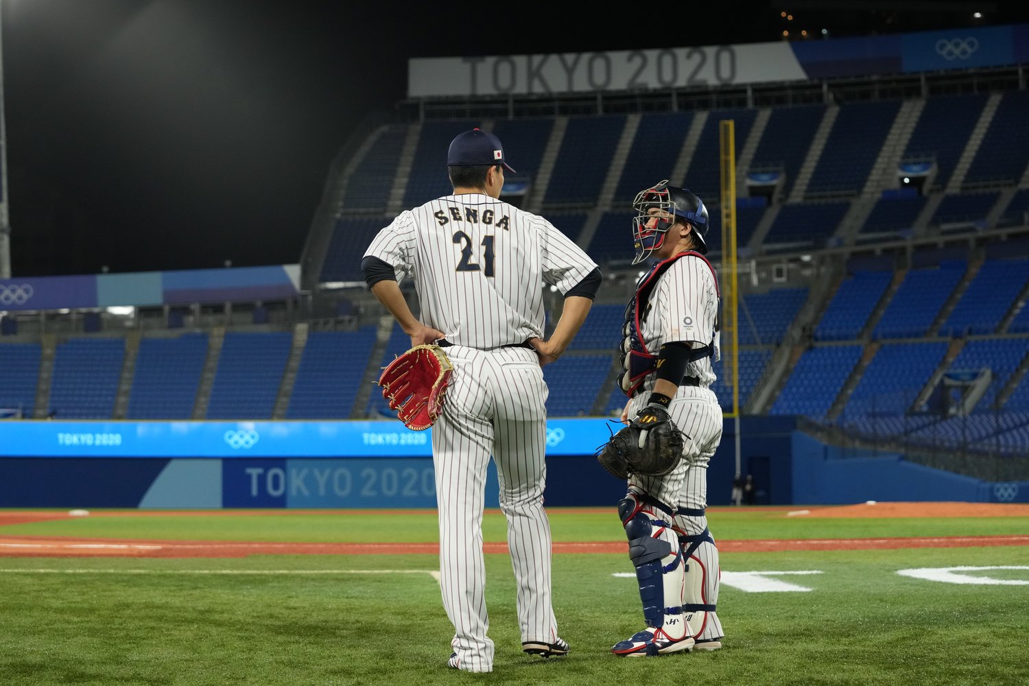 千賀ー甲斐のバッテリーが盤石ならば、ソフトバンクの追撃態勢も整うはず　©Masaki Fujioka/JMPA