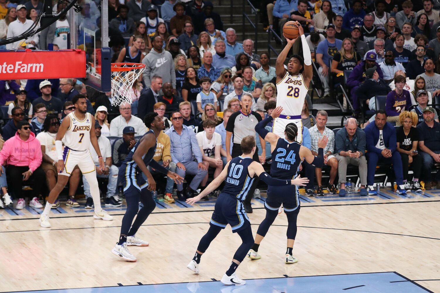 29得点を記録したグリズリーズ戦 ©︎Getty Images