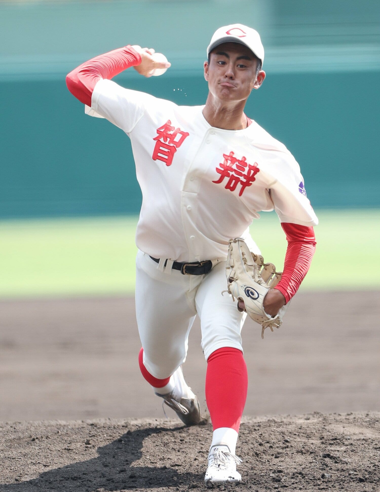 智弁和歌山高時代の武元　©JIJI PRESS