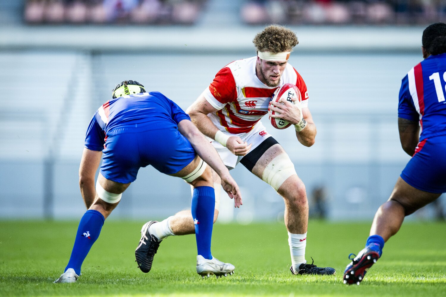 先発メンバーに名を連ねたLOワーナー・ディアンズ　©︎Atsushi Kondo