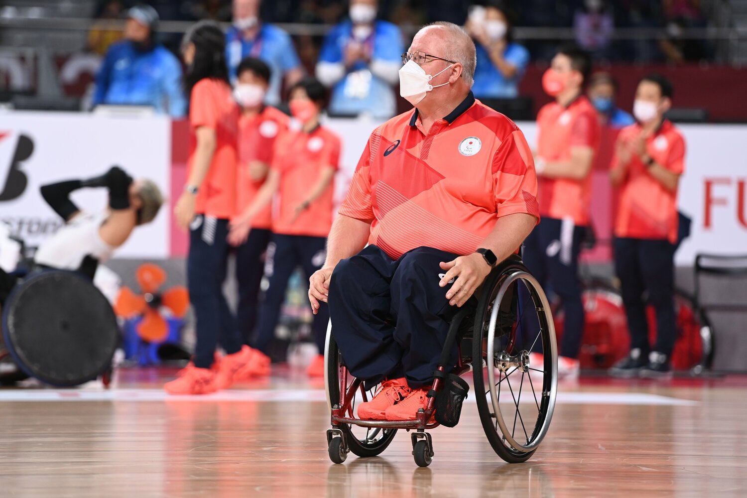 切り替えの重要性を伝えていたケビン・オアーHC　©︎Naoya Sanuki