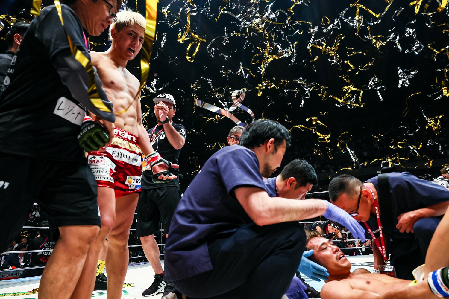 勝って実力を見せつけた鈴木。同じフェザー級の朝倉未来vs.平本蓮は『超RIZIN.3』で実現する　©RIZIN FF Susumu Nagao