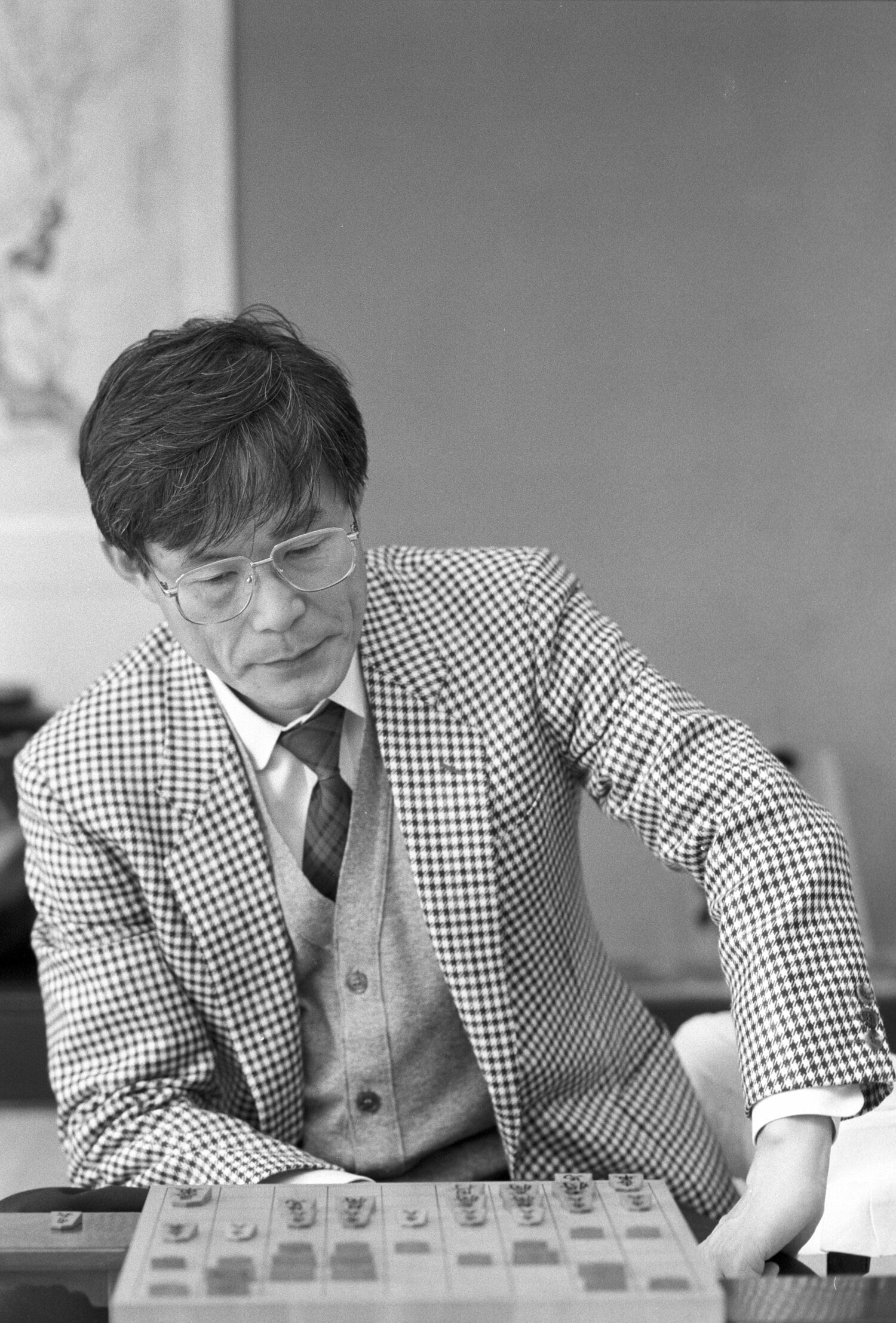 往年の米長。彼にとっての最後の弟子が杉本となった　©BUNGEISHUNJU