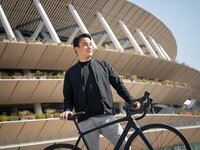 「アスリートだからこそ、ギアにもとことんこだわりたい。自分が信頼できるものだけを選ぶ」松田丈志がスポーツバイクの魅力を語った。