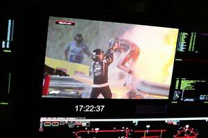 【事故】「首を切っていたかも…」F1バーレーンGP“車体真っ二つで大炎上” お手柄ヘイロー、求められる原因究明