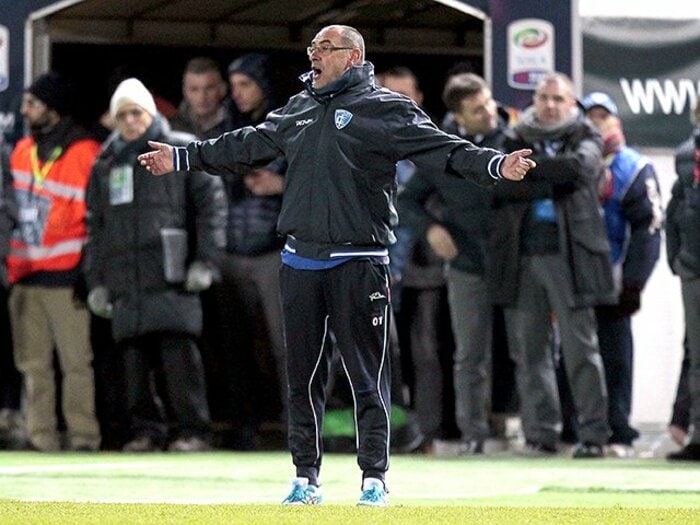 人件費予算は最少、監督は元銀行員。残留を狙うエンポリの「弱者の兵法」。＜Number Web＞ photograph by Getty Images