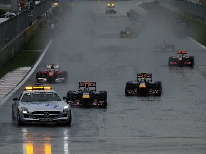 ハプニング続出でもレースは成立!?F1韓国GPが水を差したタイトル争い。<Number Web> photograph by Hiroshi Kaneko