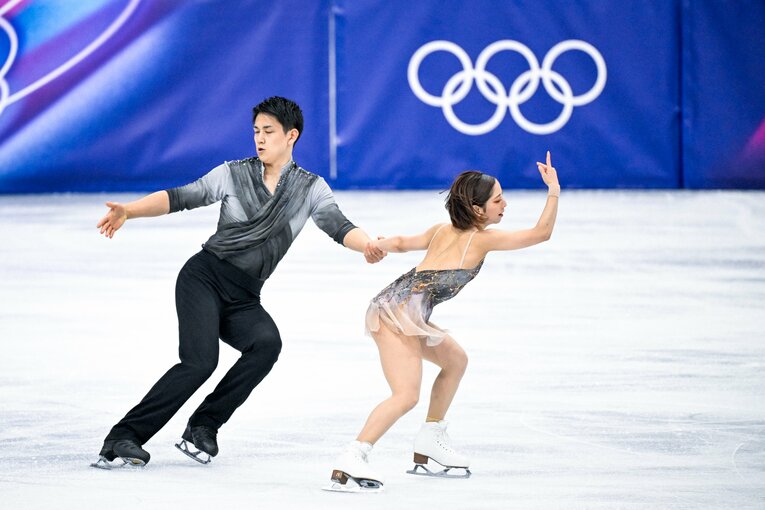 団体戦フリーで世界歴代3位の155.55点をマークしたりくりゅうペアの圧巻の演技　©Asami Enomoto／JMPA