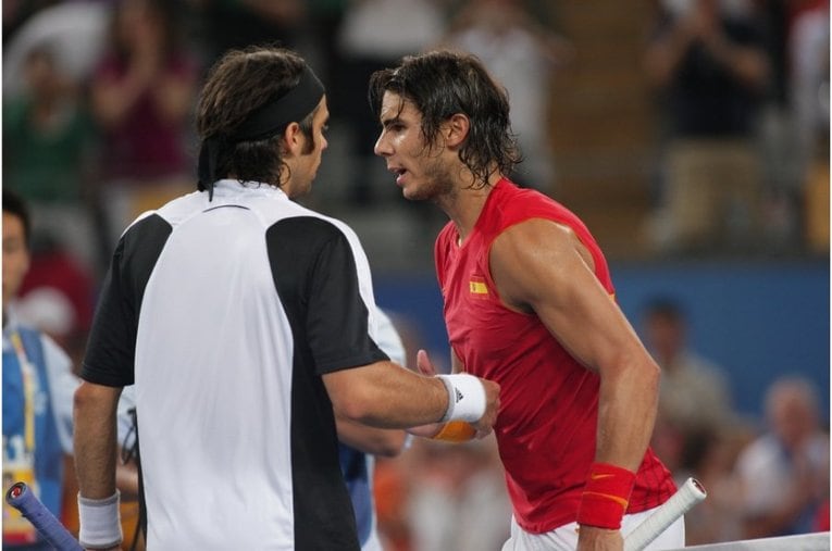 北京五輪のナダル　©JMPA