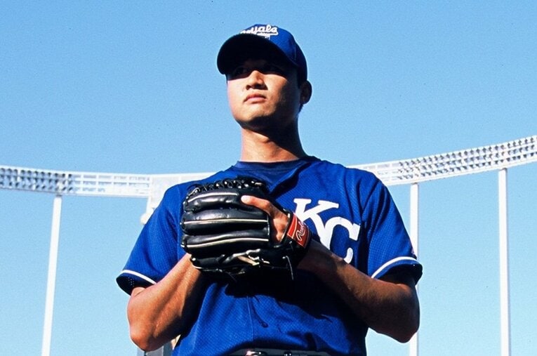 かつてマリナーズやロイヤルズで活躍した日本人メジャーリーガー、マック鈴木　©Kazuaki Nishiyama