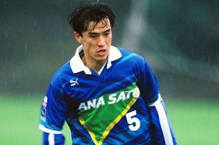 山口素弘（横浜F） ／ photograph by Naoya Sanuki