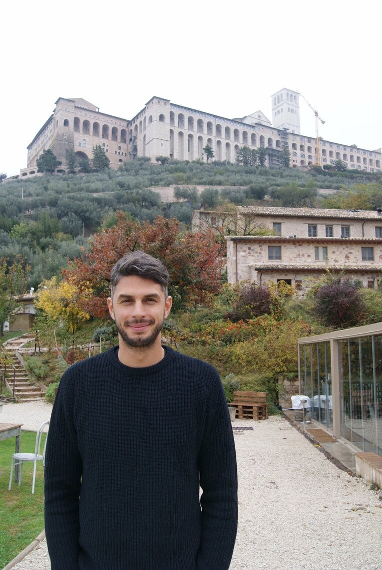 インタビューに応じてくれたラノッキア　©Takashi Yuge