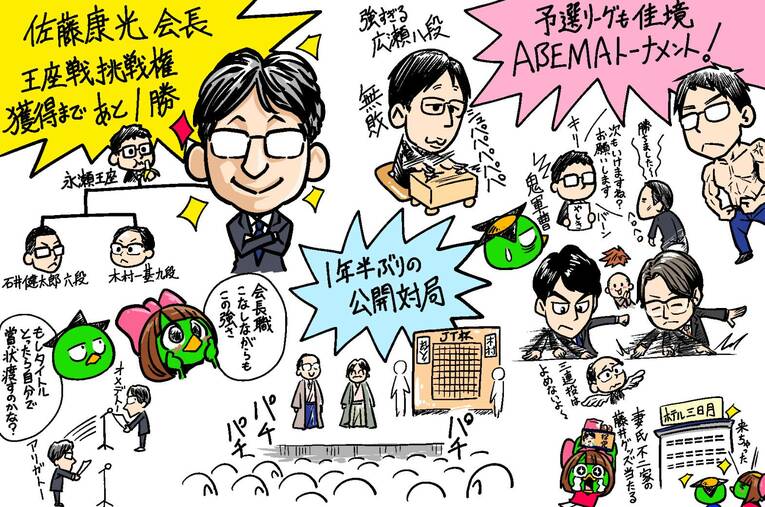 21年6月の将棋ハイライト　©Junsei Chida