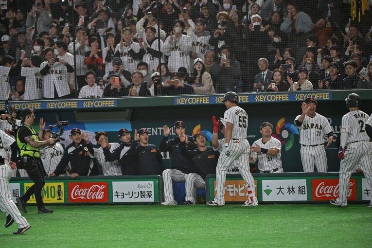 チェコ戦8回、満塁ホームラン【完全版】　©Nanae Suzuki