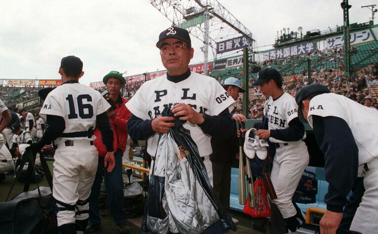 PL学園の名将・中村順司　©JIJI PRESS