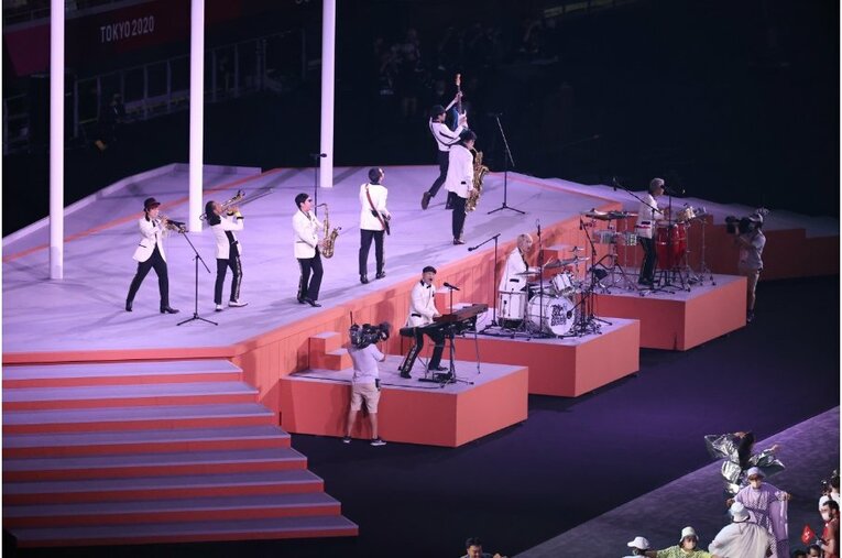 新着写真で振り返る東京五輪閉会式(35) ／ photograph by JMPA