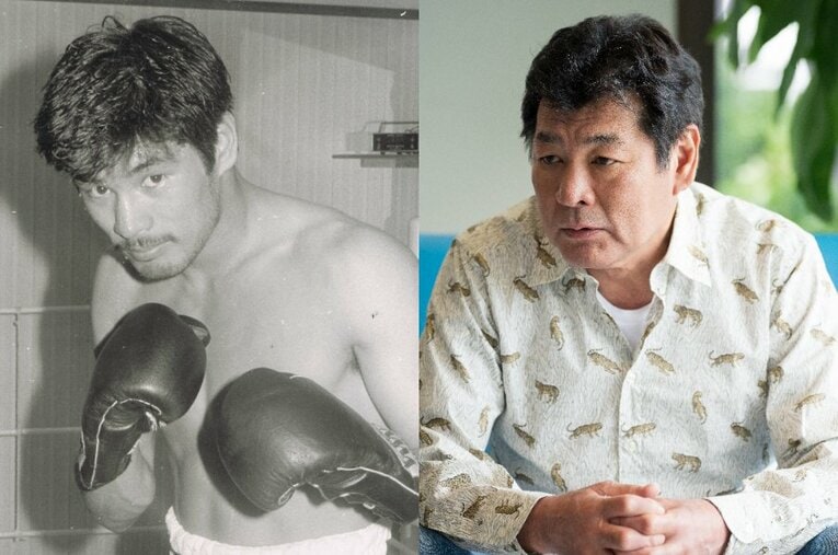 1980年代、時の世界王者を凌ぐほどの人気を誇った“浪速のロッキー”。知られざる「プロボクサー・赤井英和」の実像とは ／ photograph by NIKKAN SPORTS／Shiro Miyake