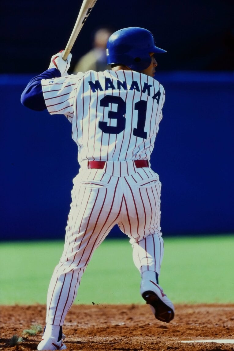 1998年、脂の乗っていた頃の真中満　©Hideki Sugiyama