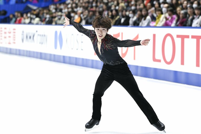 佐藤駿／NHK杯FSの演技　©️Asami Enomoto