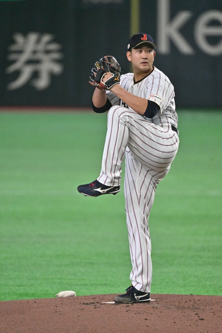 2026年WBCでの菅野　©Hideki Sugiyama