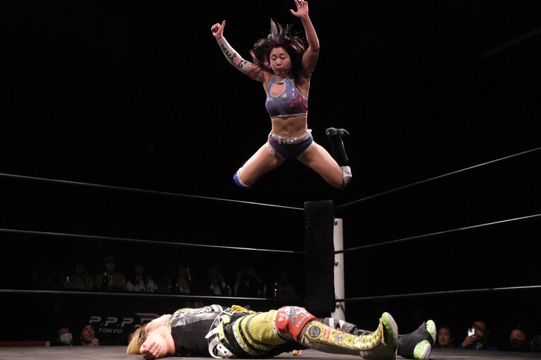 プロデュース大会で実力者タッグと対戦したことには意味があった　©Norihiro Hashimoto