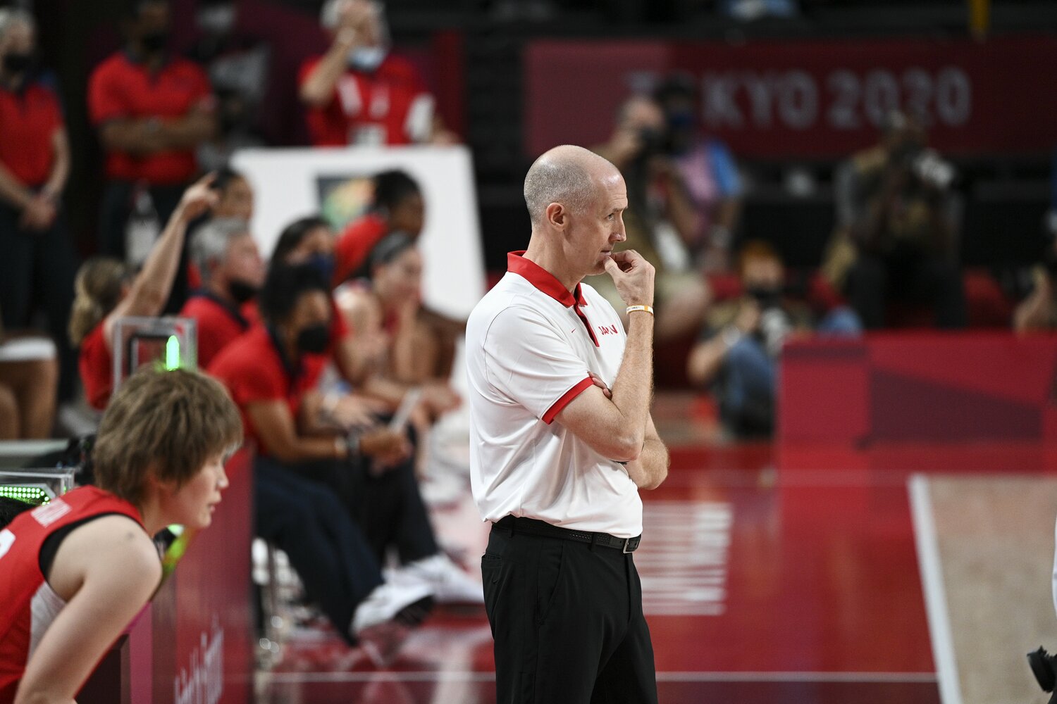 トム・ホーバスHC（現・男子代表HC）©︎Asami Enomoto/JMPA