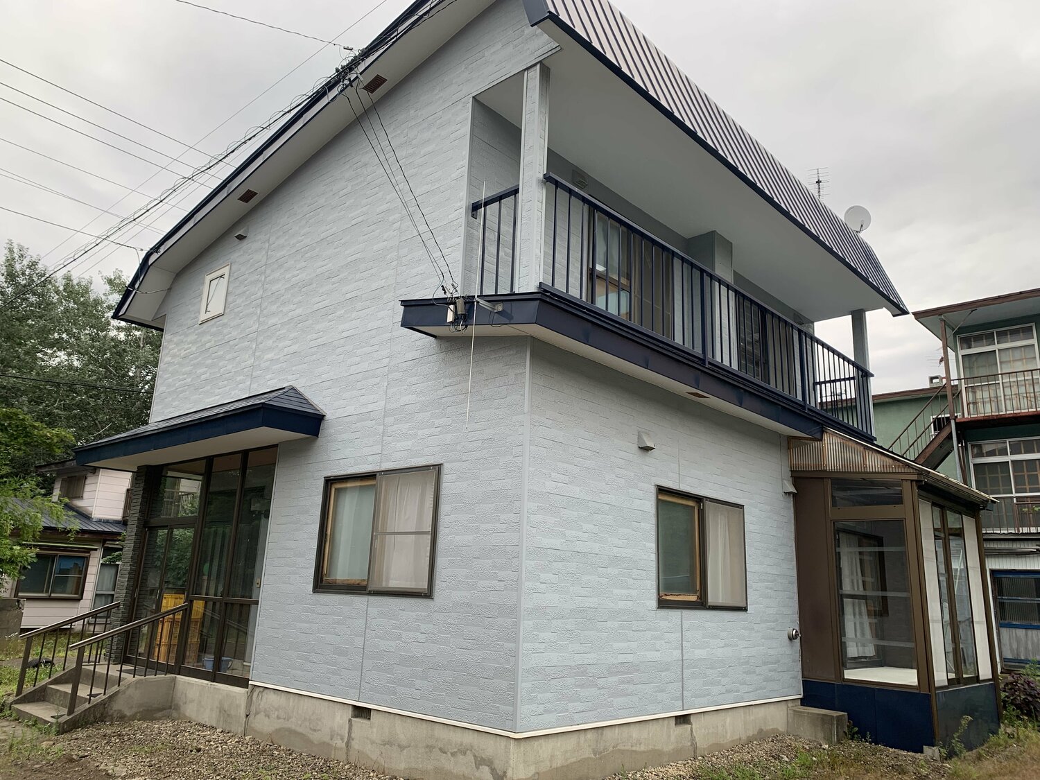 森高校野球部の寮（筆者撮影）