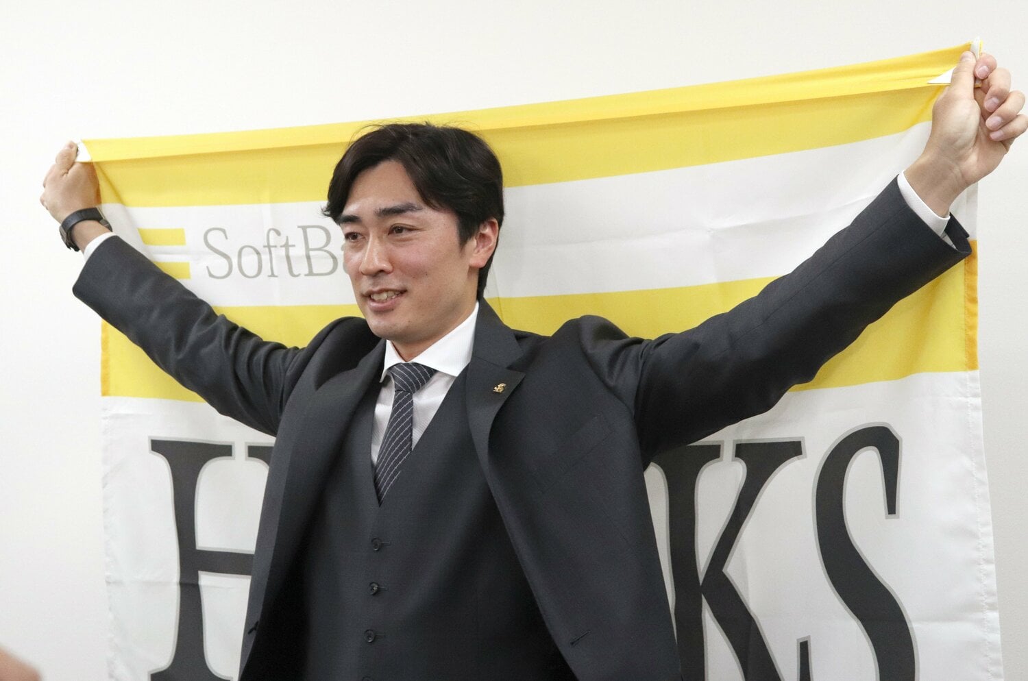 和田はソフトバンクの顔ともいうべき存在だ　©️JIJI PRESS